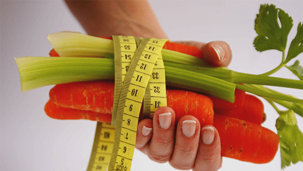cenouras e aipo para perda de peso na dieta certa