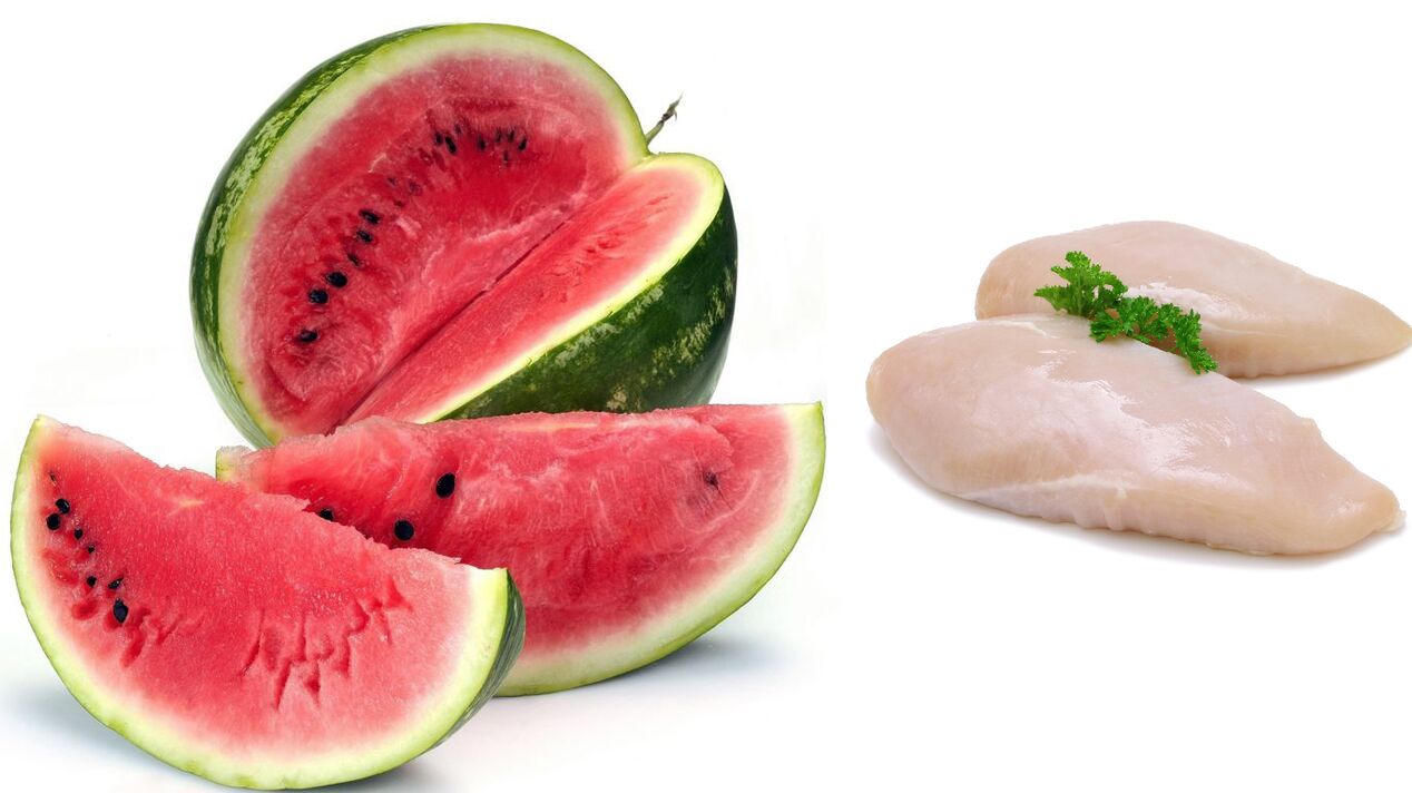 dieta de proteína de melancia